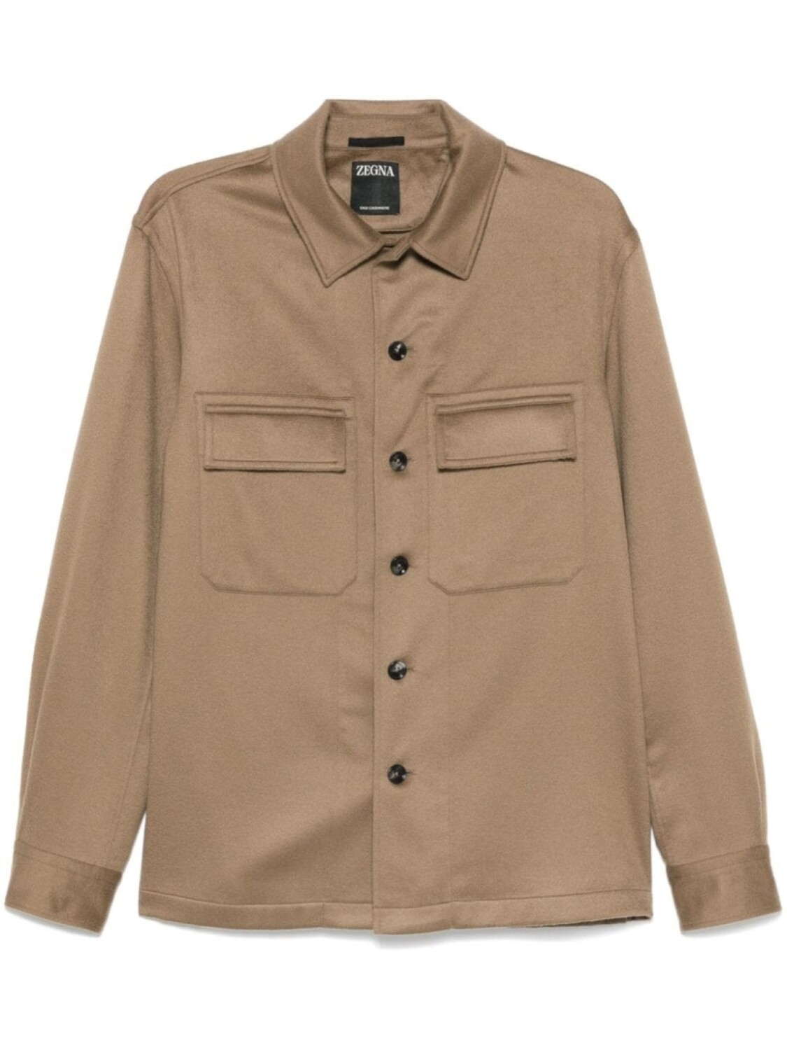

Рубашка Zegna Alba, коричневый
