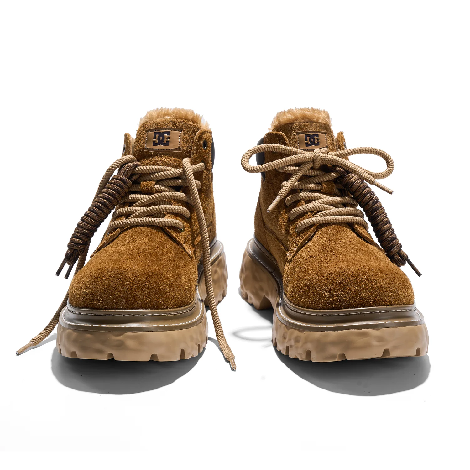 Ботинки тактические мужские NIMBRO L EDGE DCSHOES, Maillard Style Brown Fleece-Lined[Standard, True to Size] — фото 4