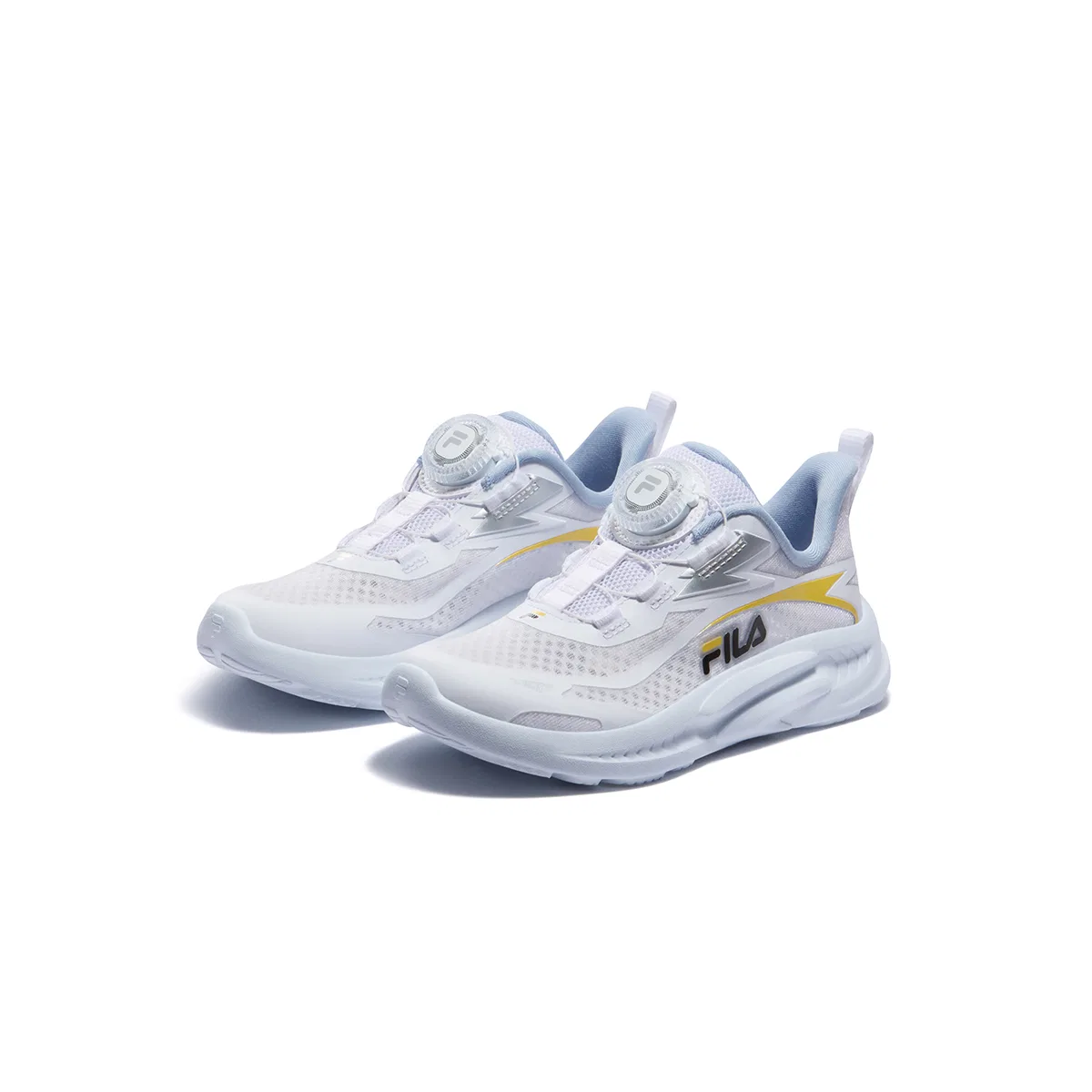 Кроссовки детские FILA из ткани PERFORMANCE FPF White/Cloth Blue для детей 3-7 лет FILA KIDS, FILA White/Cloth Blue — фото 4