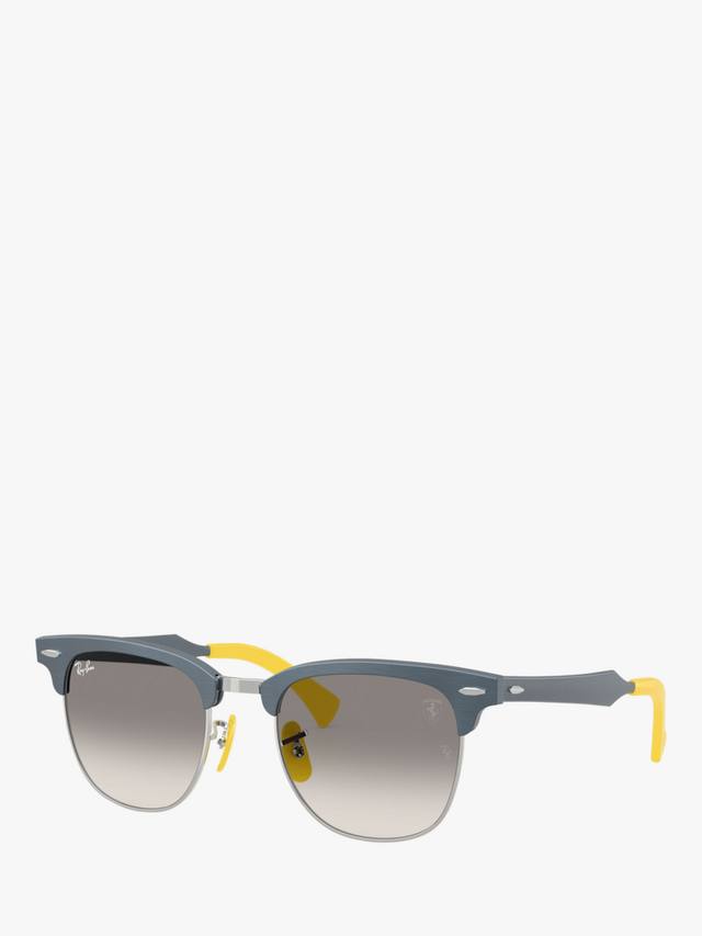 

0RB3807M D-Frame солнцезащитные очки Ray-Ban, Brushed Blue/Grey Gradient