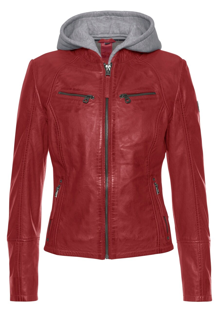 

Кожаная куртка Gipsy by Mauritius Between-Season Jacket, красный