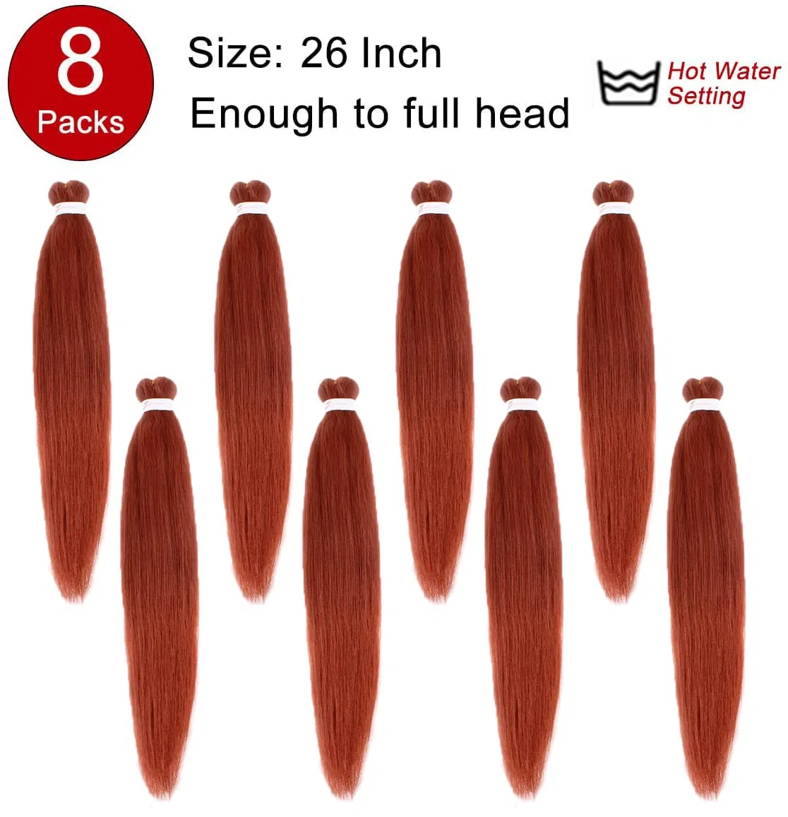 Набор наращиваемых волос для плетения «EZ Braids» от Xtrend Xtrend, 350# — фото 4