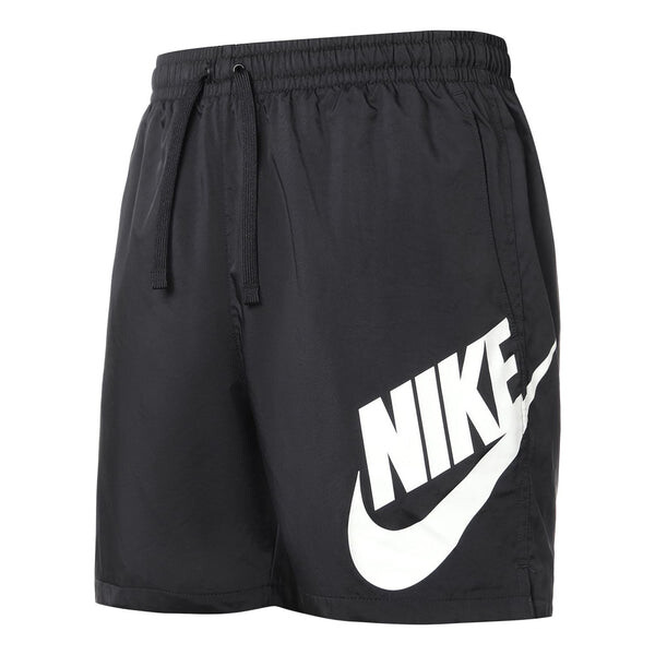 

Шорты casual sports large logo woven sports shorts black Nike, черный