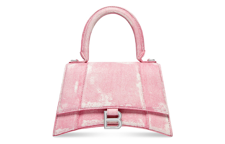 

Часовая овчинная сумка через плечо, кросс-боди, дамская сумочка-труба розовый Balenciaga