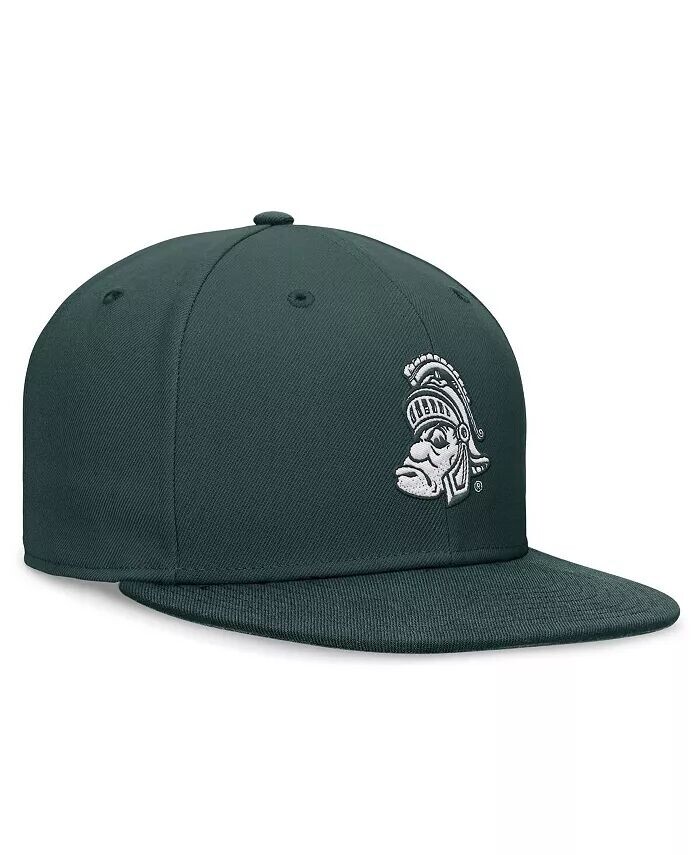 

Мужская зеленая приталенная шляпа Michigan State Spartans Legacy True Fit Nike, зеленый
