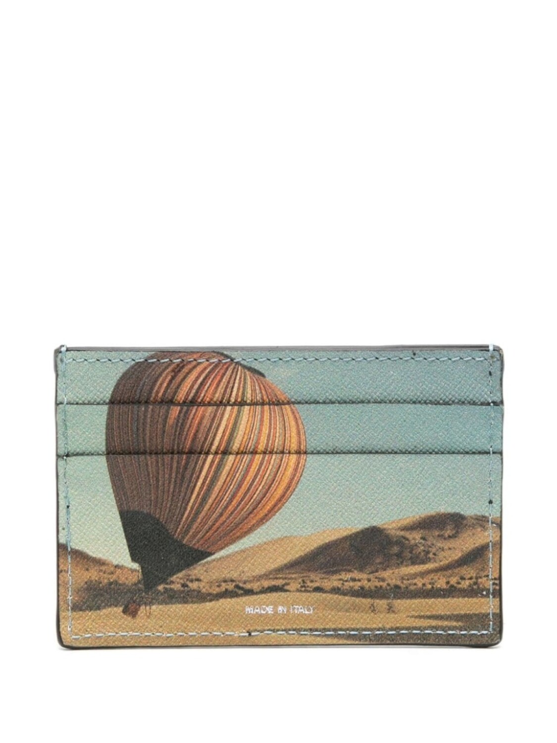 

Картхолдер с принтом Signature Stripe Balloon Paul Smith, черный