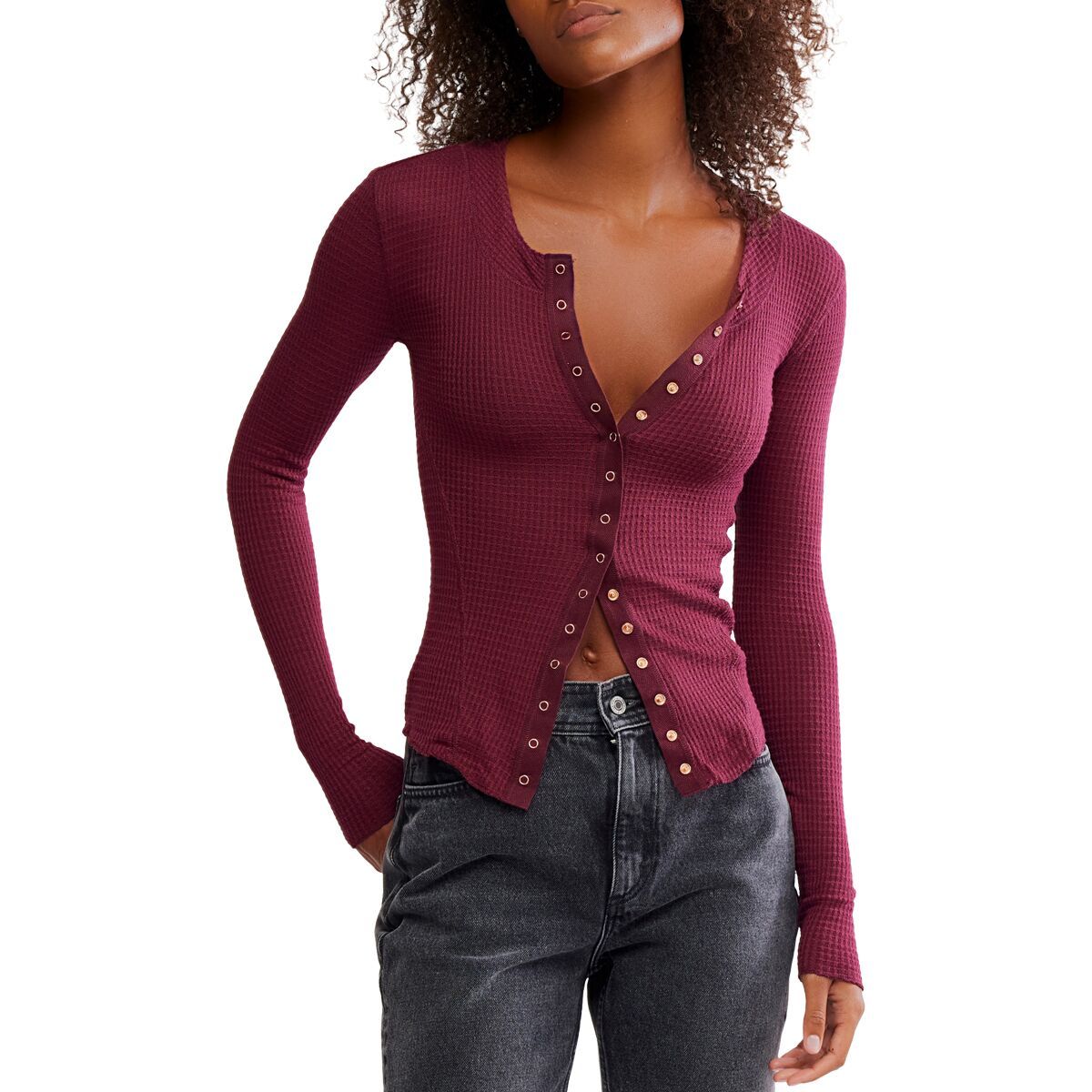 

Кардиган Going Places Free People, цвет acai