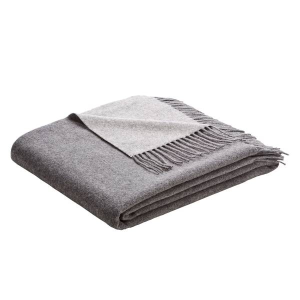 

Плед Biederlack Cosy Luxury, 170 см цвет creme/grau