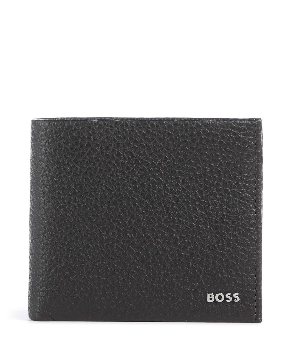 

Кошелек Crosstown из зернистой коровьей кожи Boss, коричневый