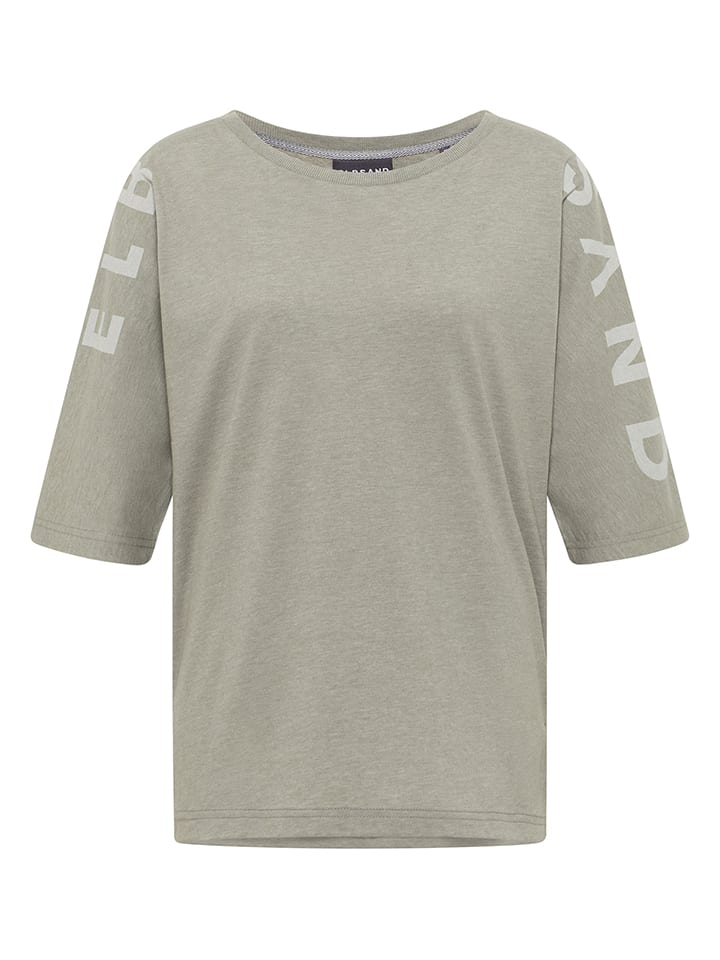 

ELBSAND Футболка "Иннке" бежевого цвета, Бежевый, ELBSAND Футболка "Иннке" бежевого цвета