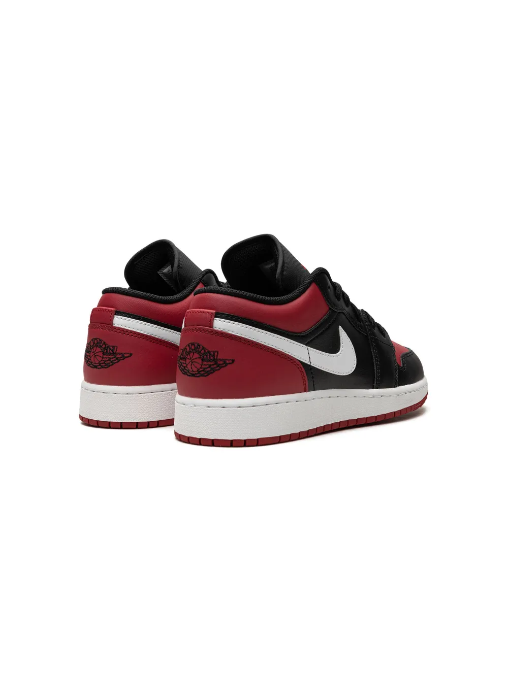 Кроссовки Air Jordan 1 Low Alternate Bred Toe Jordan Kids, черный — фото 3