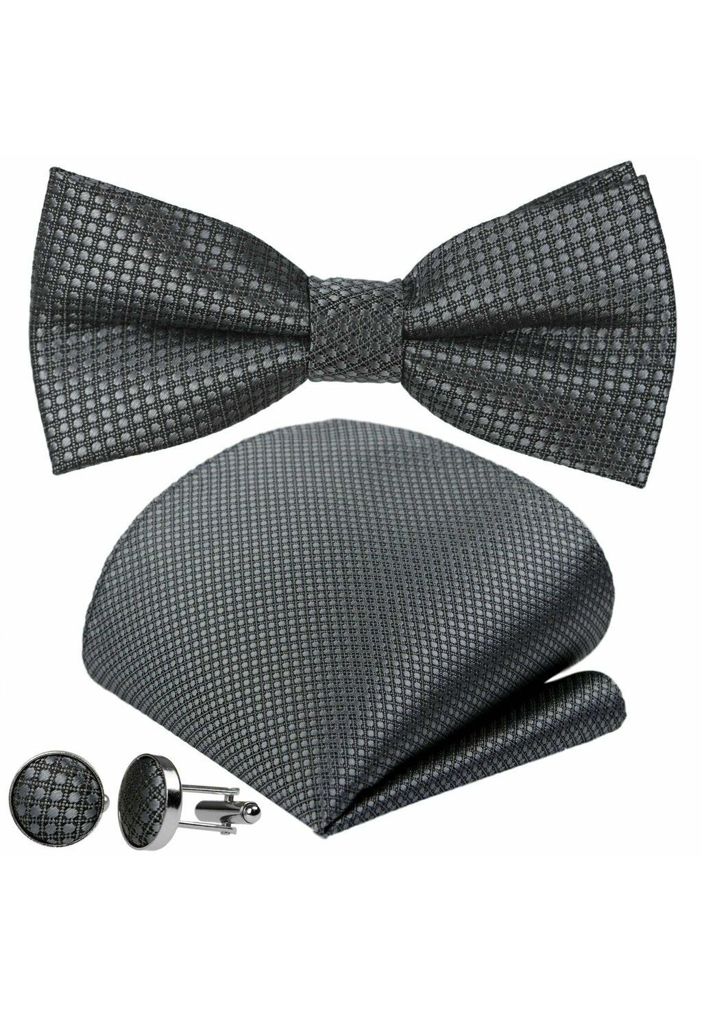 

Нагрудный платок ROMERO 3 SET Gassani, цвет anthrazitgrau/dunkelgrau/graphit grau tupfen/schwarz