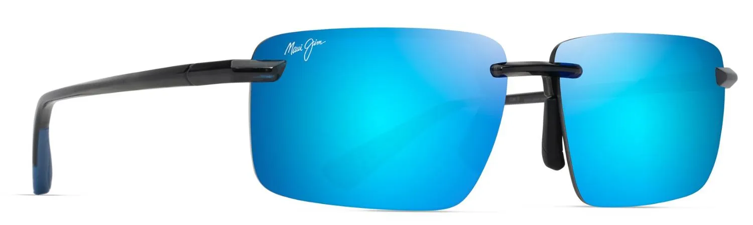 

Поляризованные солнечные очки Laulima Maui Jim, Shiny Trans Dark Grey