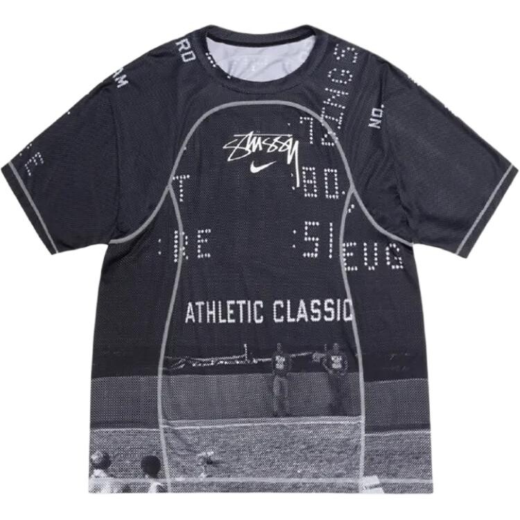 

Stussy Футболка унисекс черная Nike, черный