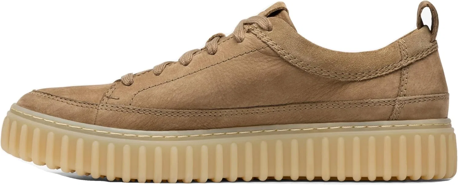 Унисекс туфли на шнуровке Clarks Originals Torhill, цвет темно-песочный нубук, размер 44 EU, Dark Sand Nubuck — фото 2