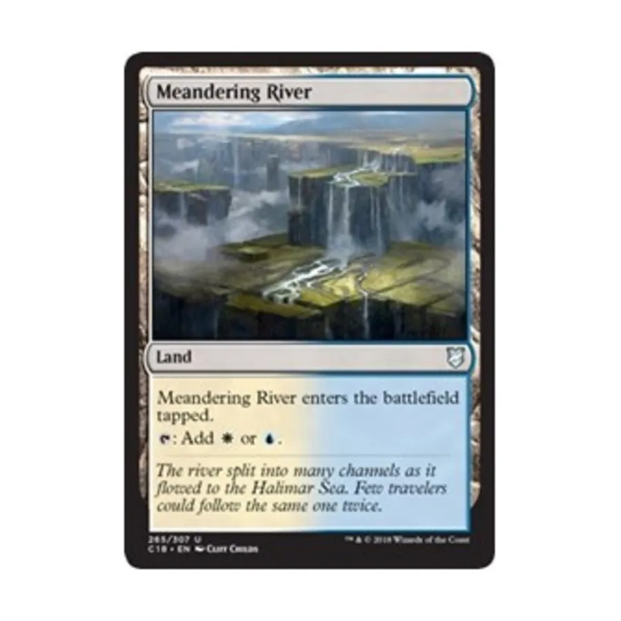 

CCG Извилистая река (U), MTG - Commander 2018