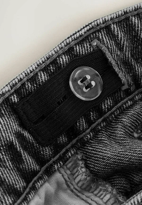 Джинсовые шорты стандартного кроя удлиненного силуэта Next, Grey — фото 4