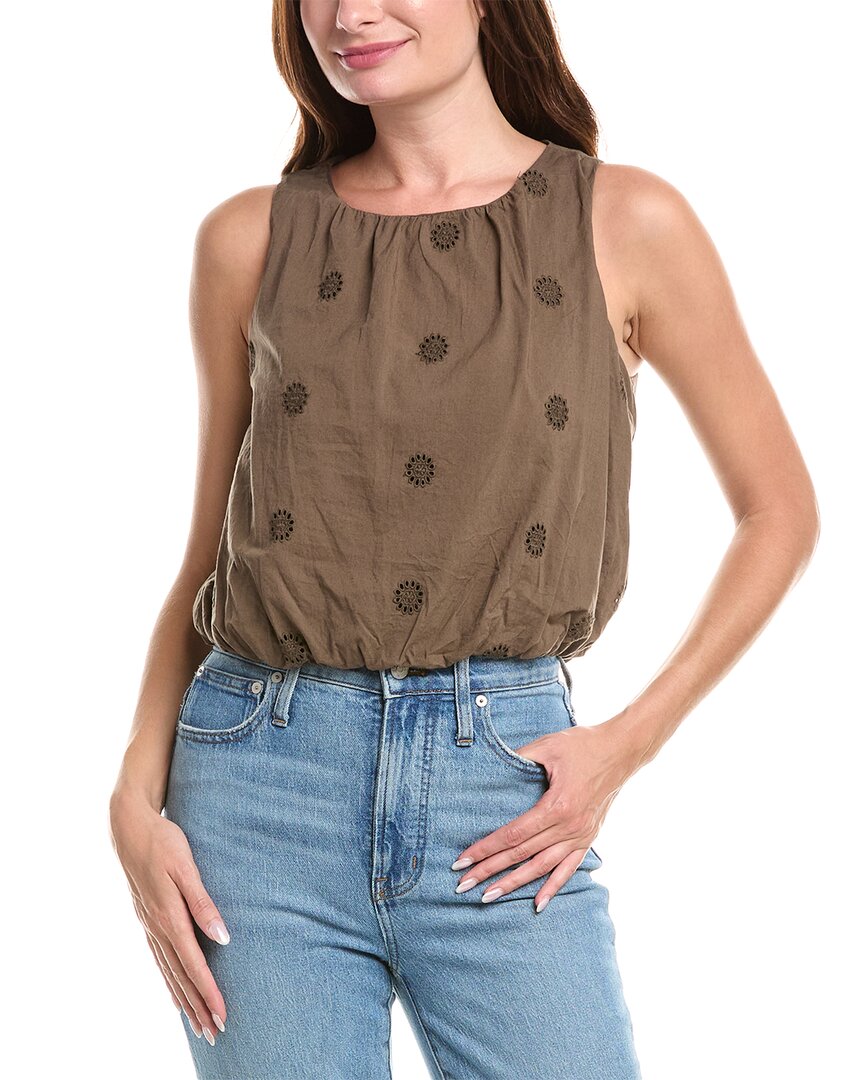 

Майкл Старс Хейзел Блузка с пузырьками Michael Stars, зеленый