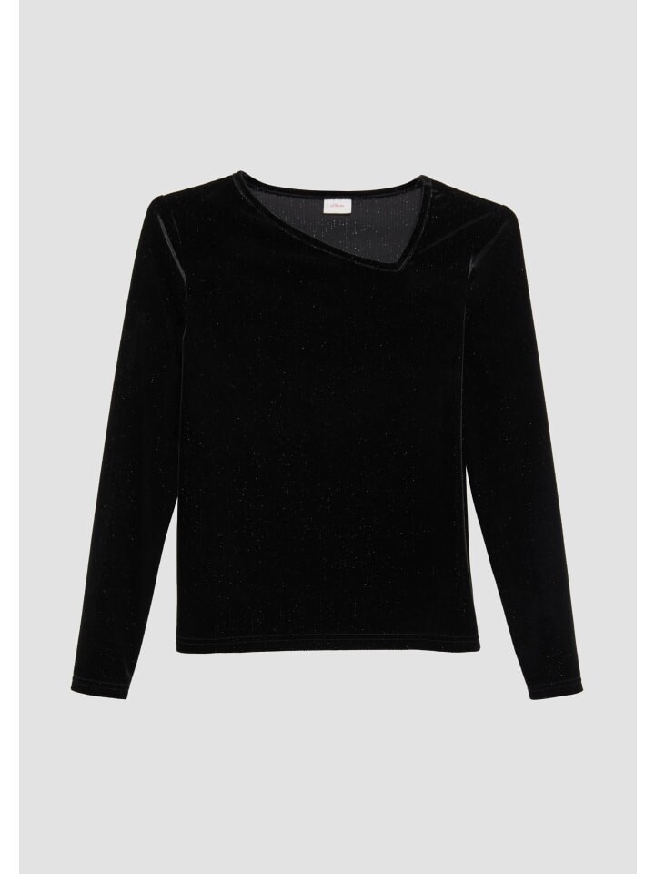 

Футболка s.Oliver T-Shirt langarm, черный
