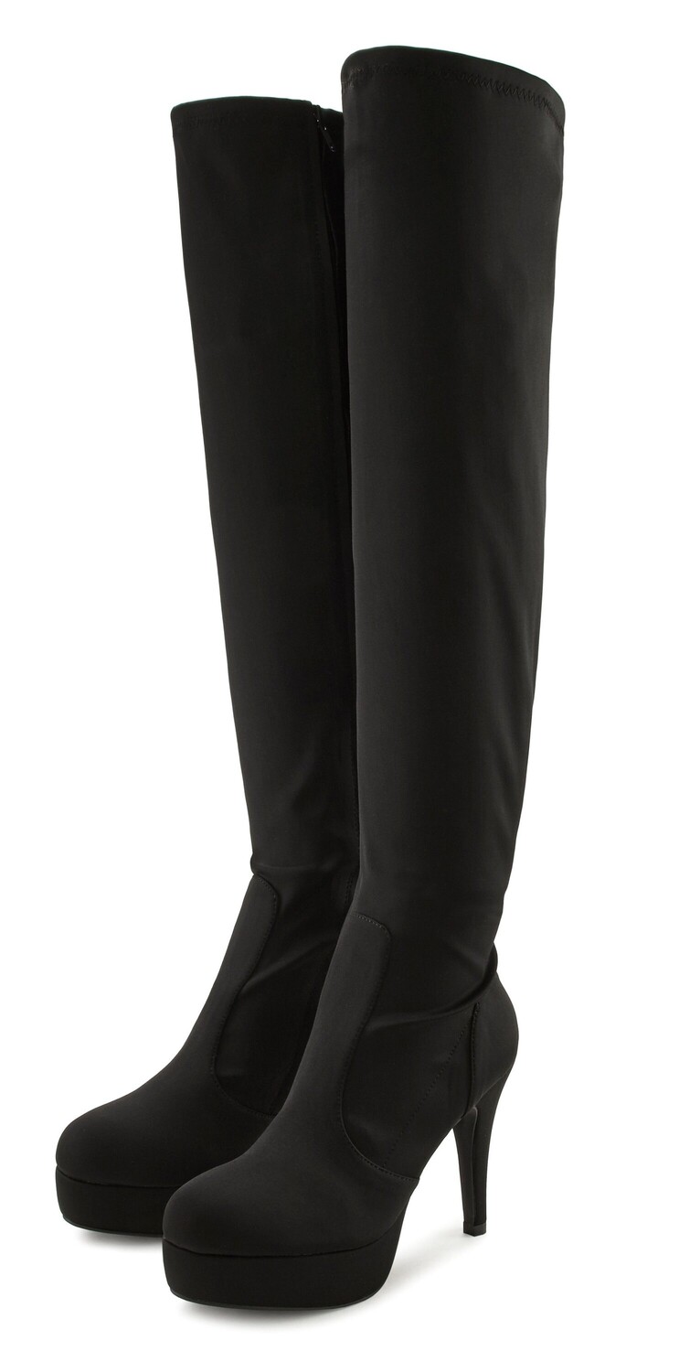 

Ботинки LASCANA Belle Affaire Overkneestiefel, черный