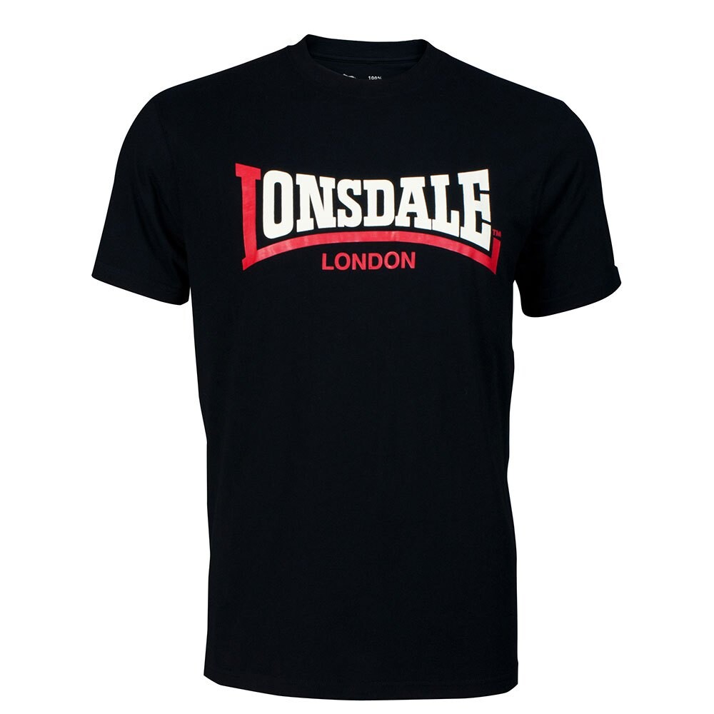 

Футболка с коротким рукавом Lonsdale Two Tone, черный