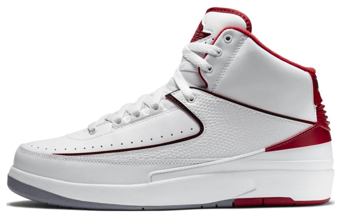 

Кроссовки JORDAN 2 Retro White Red 2014