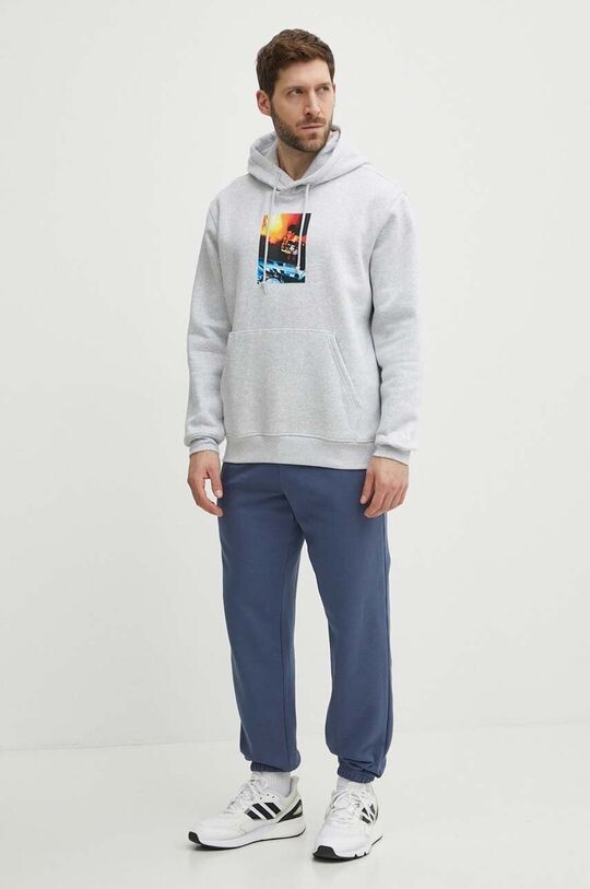 Толстовка с капюшоном adidas Originals, серый — фото 2