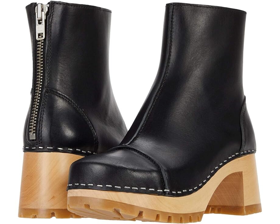 

Ботинки Swedish Hasbeens Stitchy Boot, черный