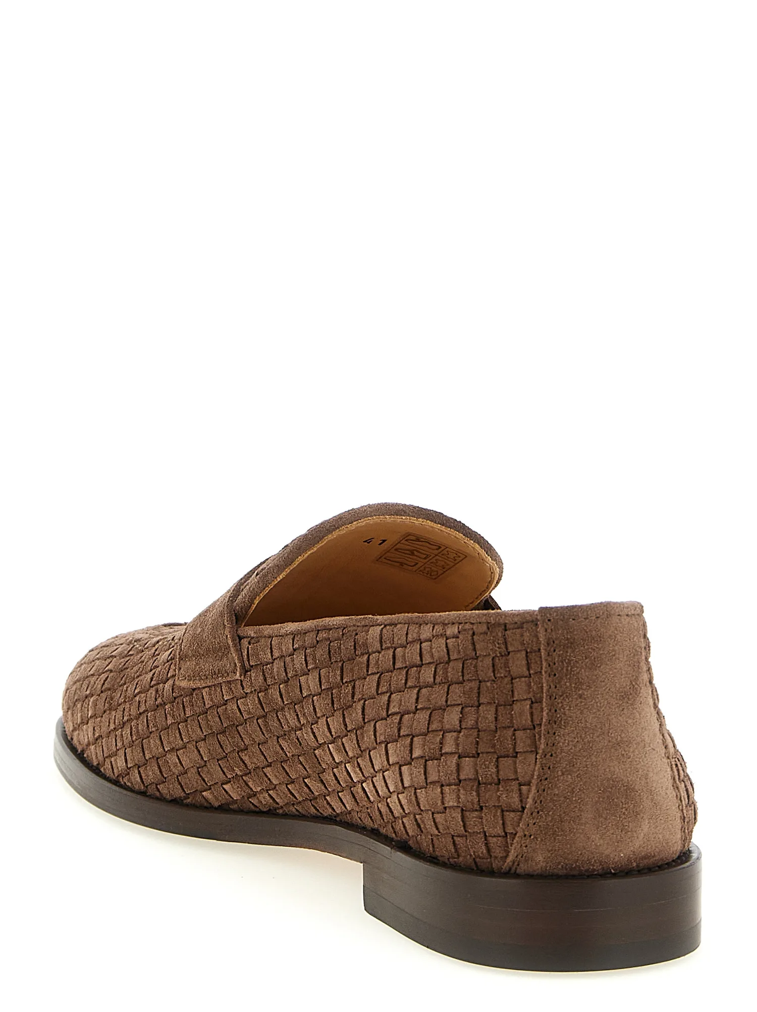 Лоферы "Penny Loafer" Brunello Cucinelli, коричневый — фото 3