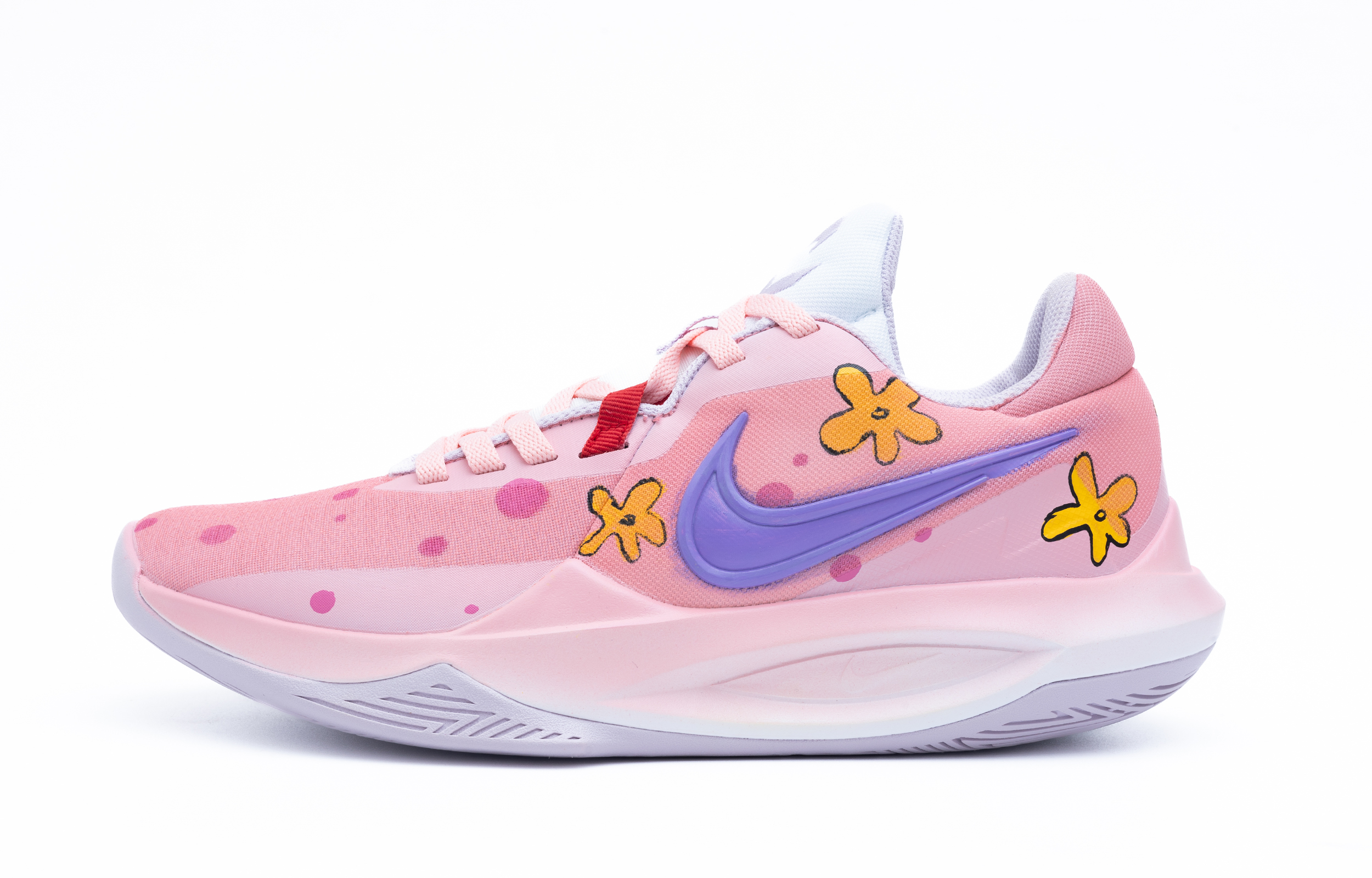 

Nike Баскетбольные кроссовки Precision 6 Haimai с низким верхом, устойчивые к истиранию, дышащие, мужские, желто-розовые, разные цвета