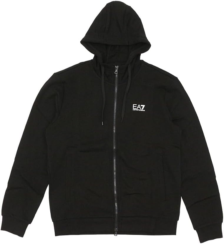 

Мужская толстовка с капюшоном 8NPM38 PJVTZ Ea7, черный