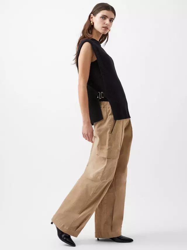 

Топ French Connection Lottie Hardware Tabard, цвет blackout