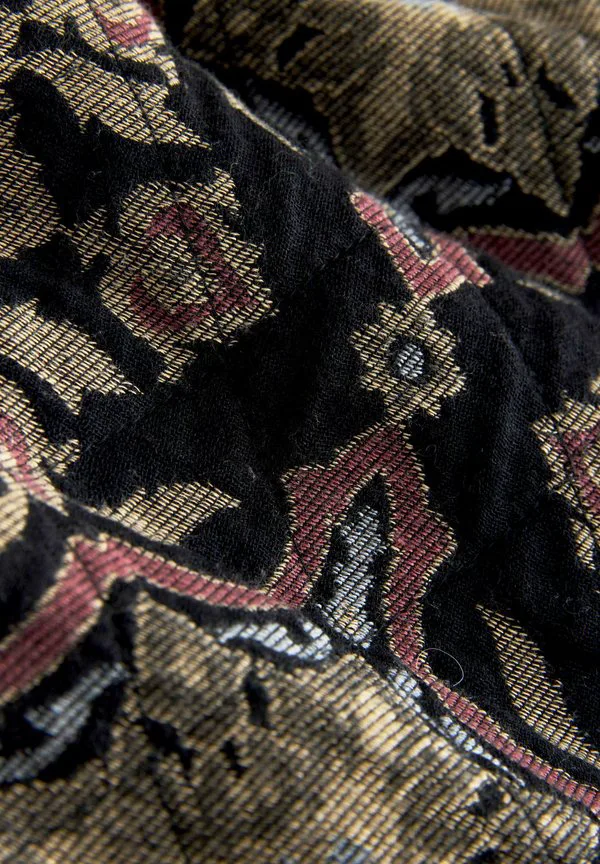 Стеганая легкая куртка с воротником-стойкой Next, Jacquard Print — фото 3