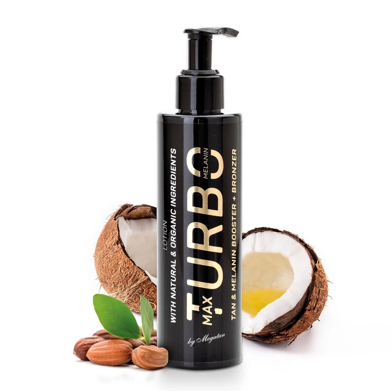 Лосьон для солярия «Max-Turbo Natural Solarium Lotion» с бронзатором Megatan