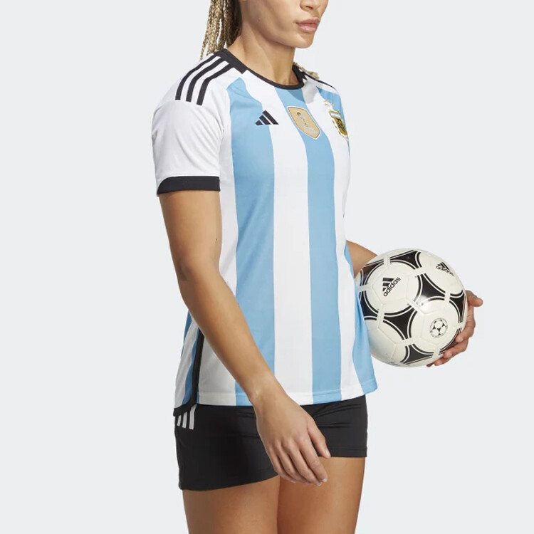 Футболка Аргентина женская белая Adidas — фото 4