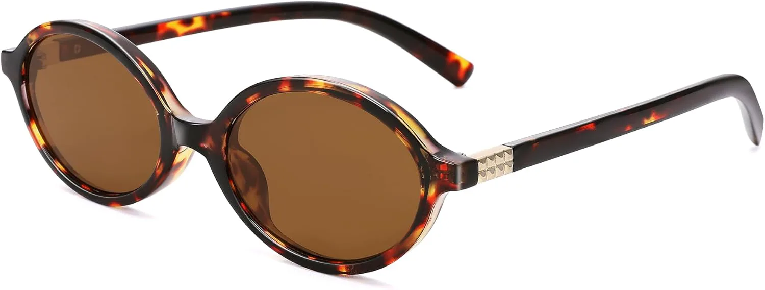 

Ретро овальные солнцезащитные очки для женщин и мужчин, маленькая круглая оправа, винтажные очки 90-х годов, защита от ультрафиолета UV400 Revemo, Bz9432g