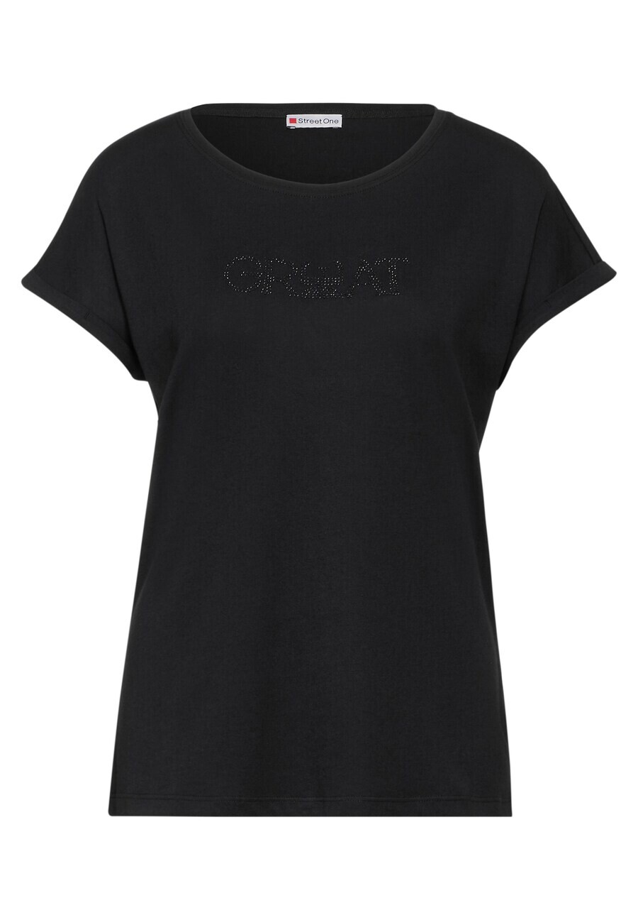 

Футболка STREET ONE Shirt, черный