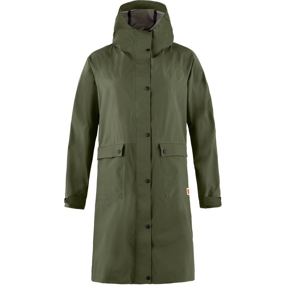 

Парка Fjällräven Vardag Rain, зеленый