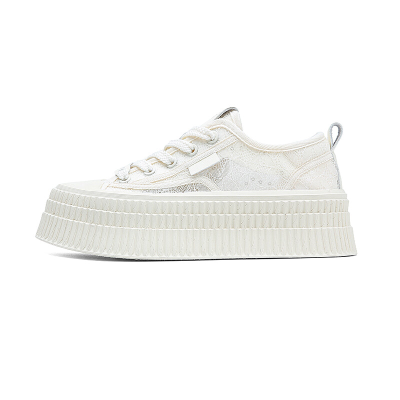 

Кроссовки JEEP SPIRIT Skateboarding Shoes Women's Low-top, черный/белый