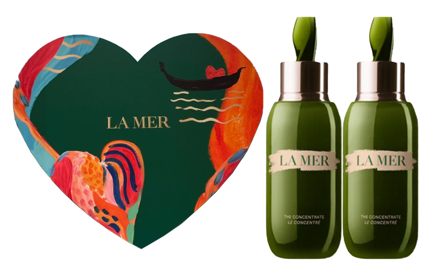 

Hailanzhimi парфюмированная вода сыворотка успокаивающая, увлажняющая, восстанавливающая, гидратирующая 30мл*2/50мл*2 LA MER