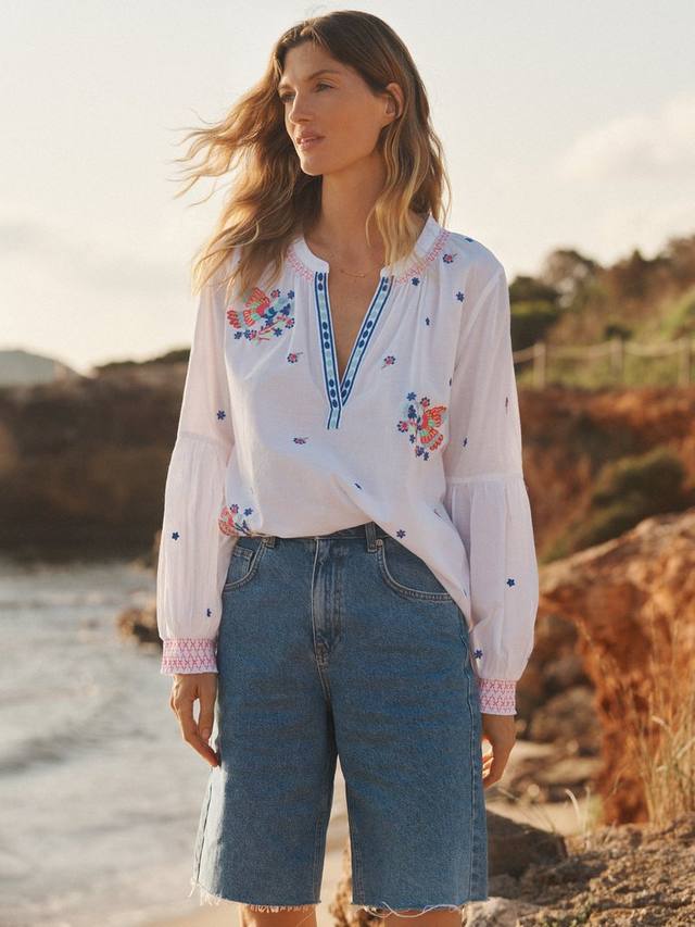 

Шорты Tammi из денима NRBY, Light Wash