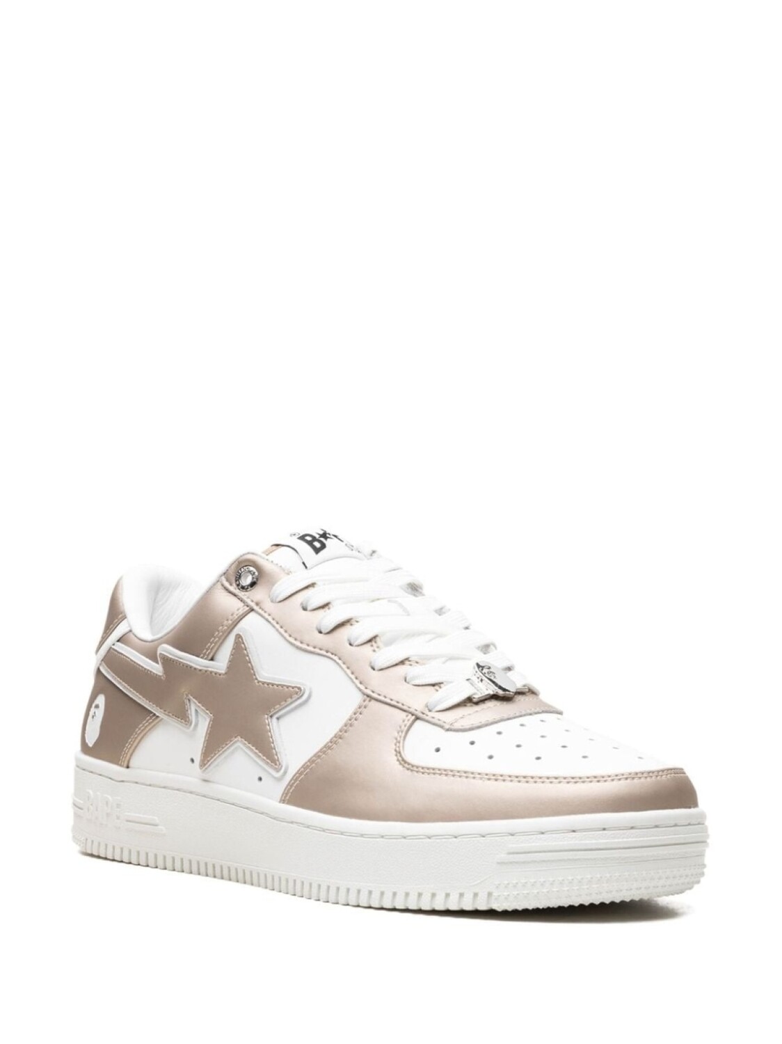 A BATHING APE кроссовки BAPE STA #4 M1 "Бежевые", золотистый — фото 2