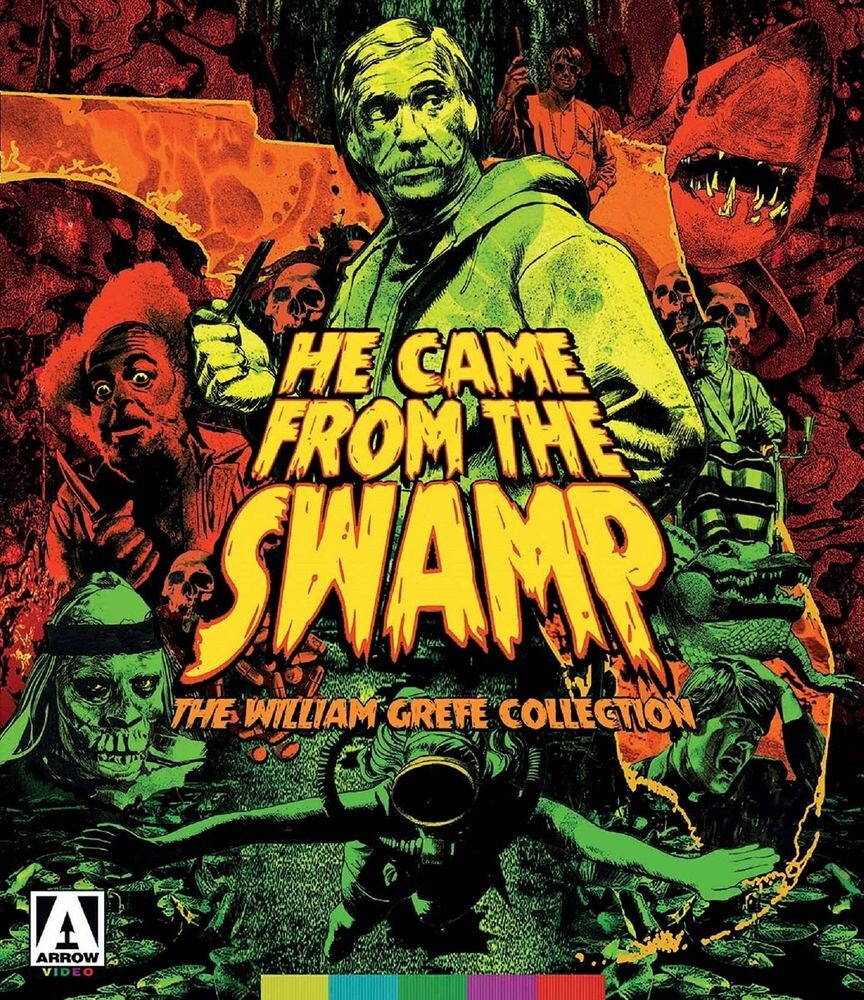 

Диск Blu-ray He Came From The Swamp: The William Grefé Collection