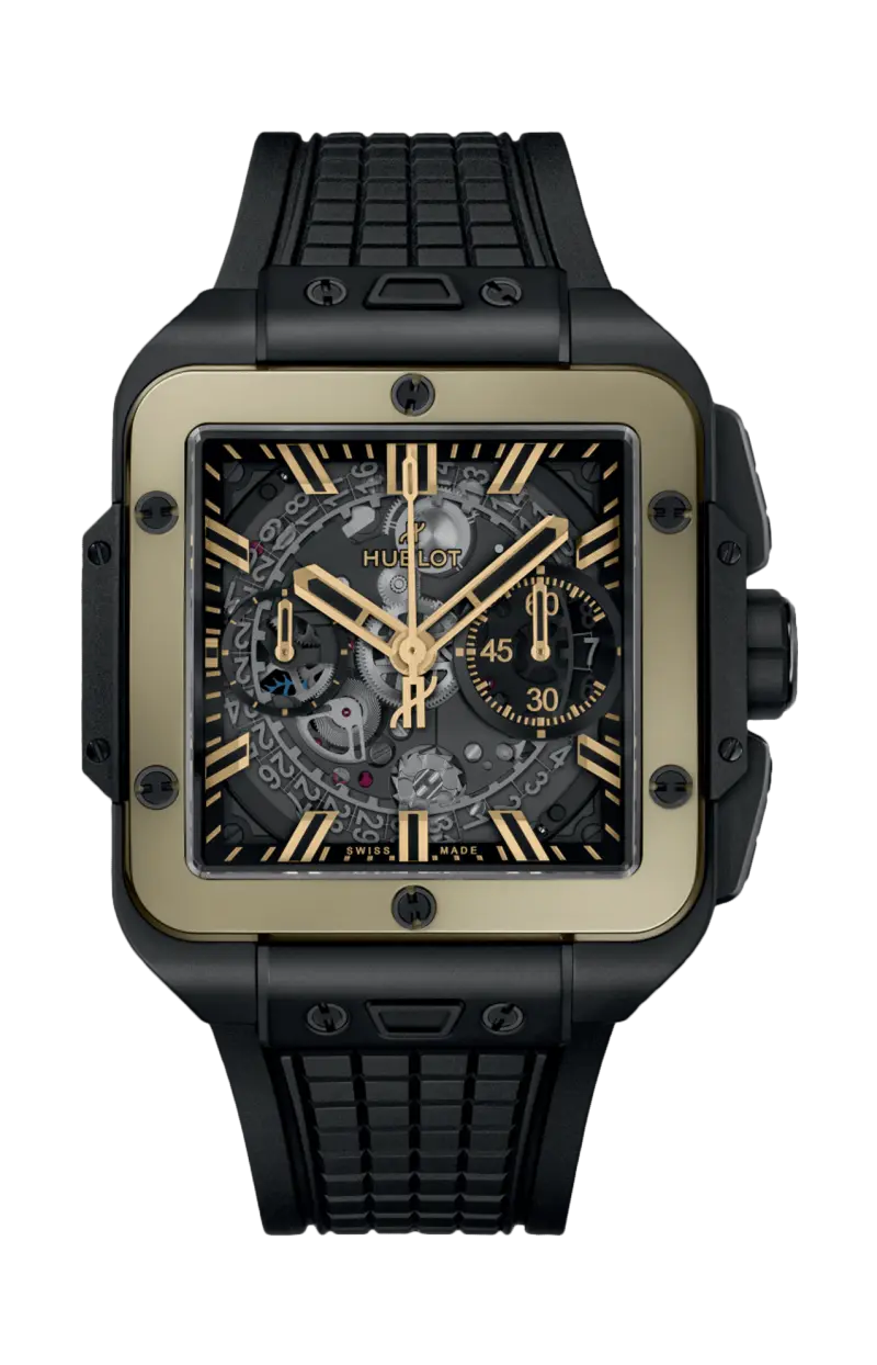 

Square bang unico керамика magic gold 42 мм - 821.cm.0130.rx HUBLOT