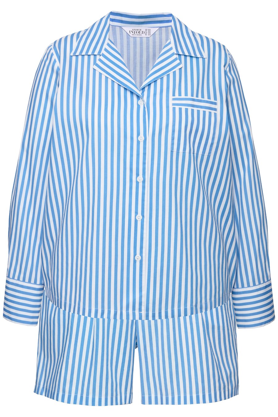 

Пижама Studio Untold, цвет Blue denim/White
