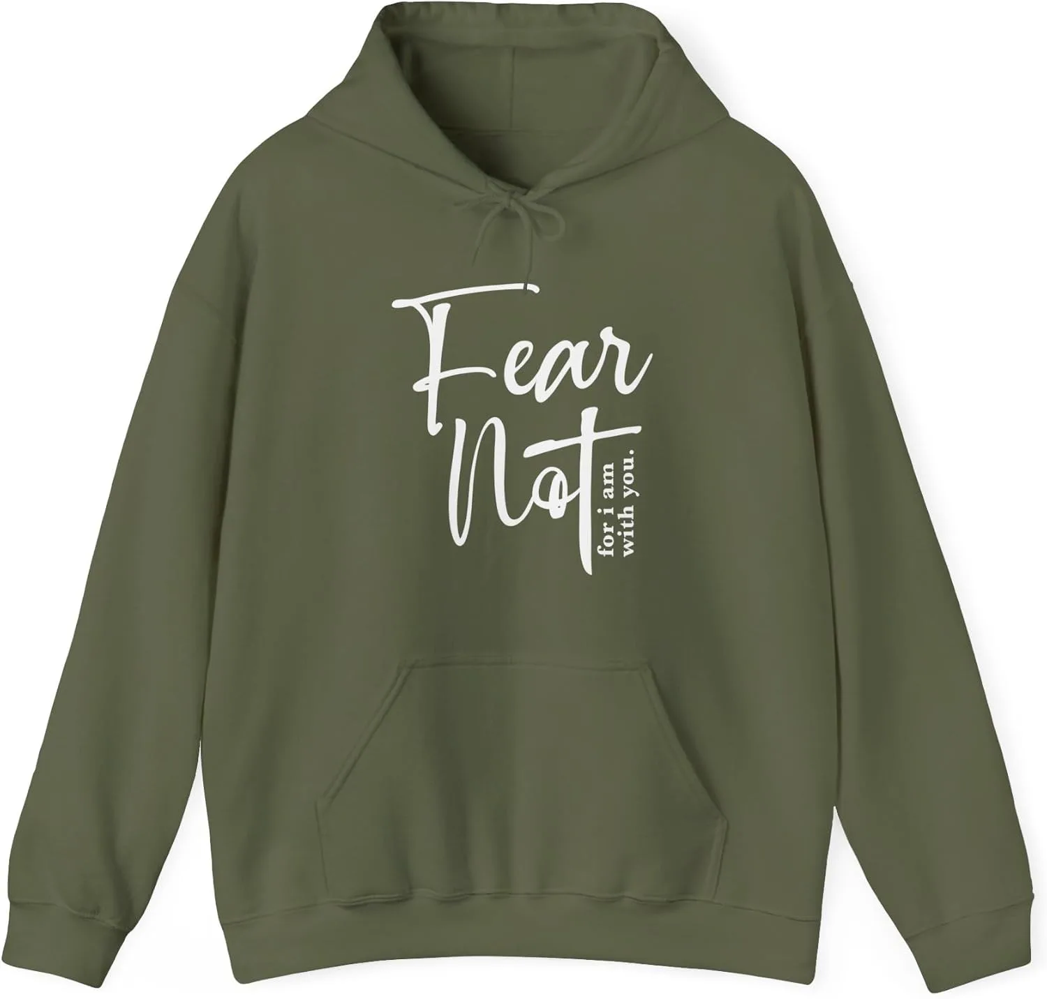 Толстовка Fear Not, уютная унисекс