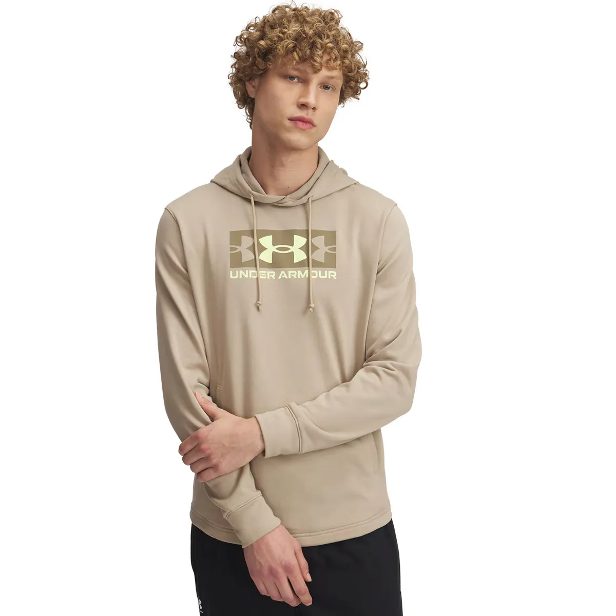 

UA Rival Terry Logo Hood Under Armour Мужская толстовка, зеленый