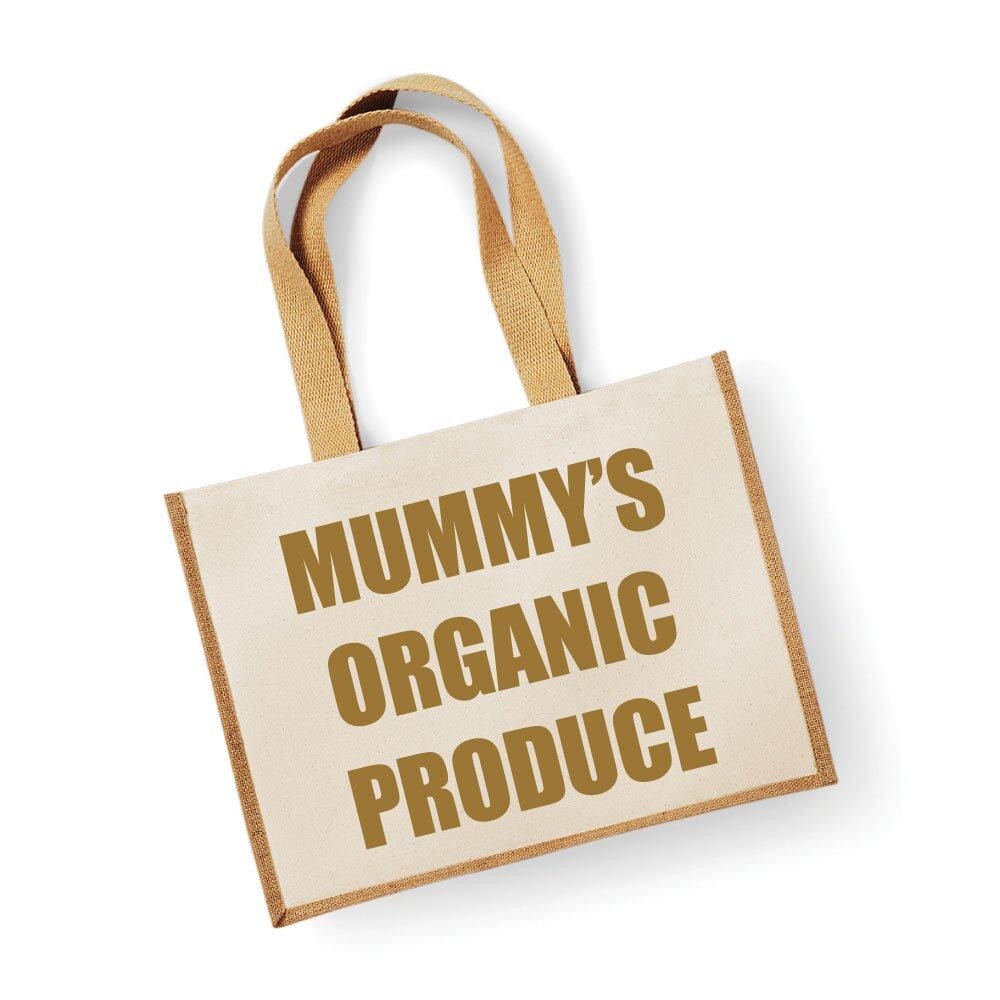 

Большая джутовая сумка Mummy's Organic Produce Natural Bag, золотистый текст 60 SECOND MAKEOVER, золото, Золотой, Большая джутовая сумка Mummy's Organic Produce Natural Bag, золотистый текст 60 SECOND MAKEOVER, золото