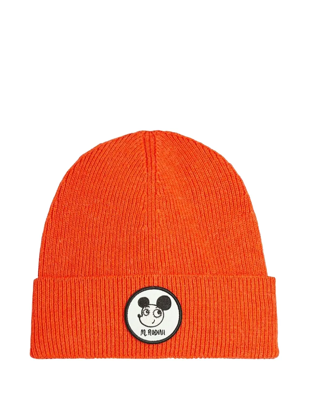 

Шапка с нашивкой логотипа Mini Rodini, оранжевый