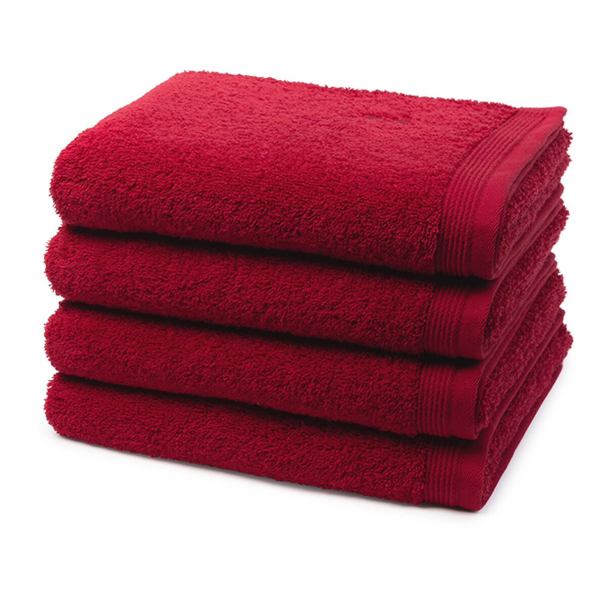 

Towel superwuschel набор из 4 шт Möve, красный